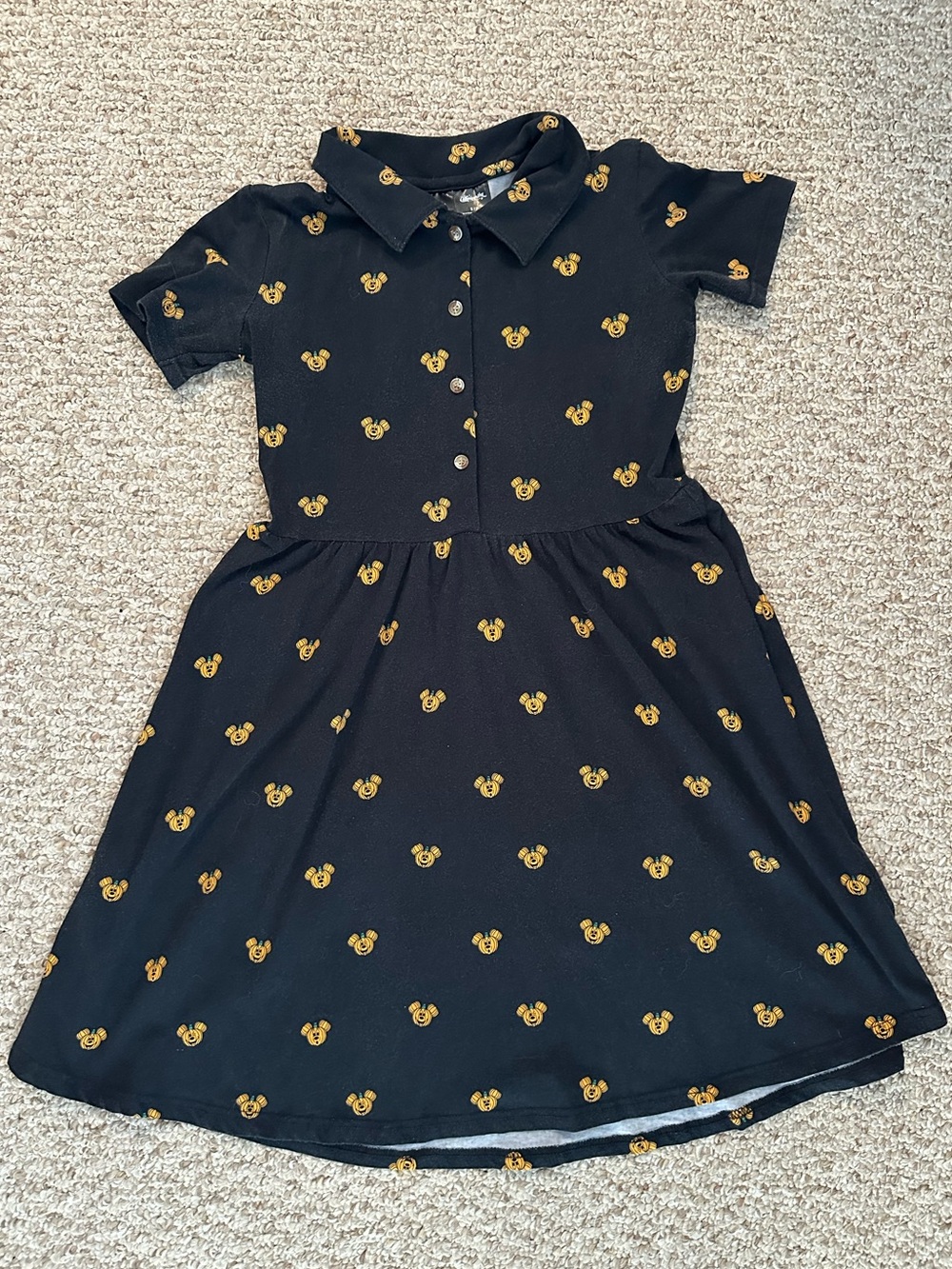 Women’s Cakeworthy Disney Halloween Pumpkin Mickey Dress